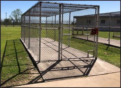 Angola Camp J Yard Cage